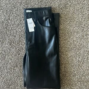 Abercrombie & Fitch Leather Pants